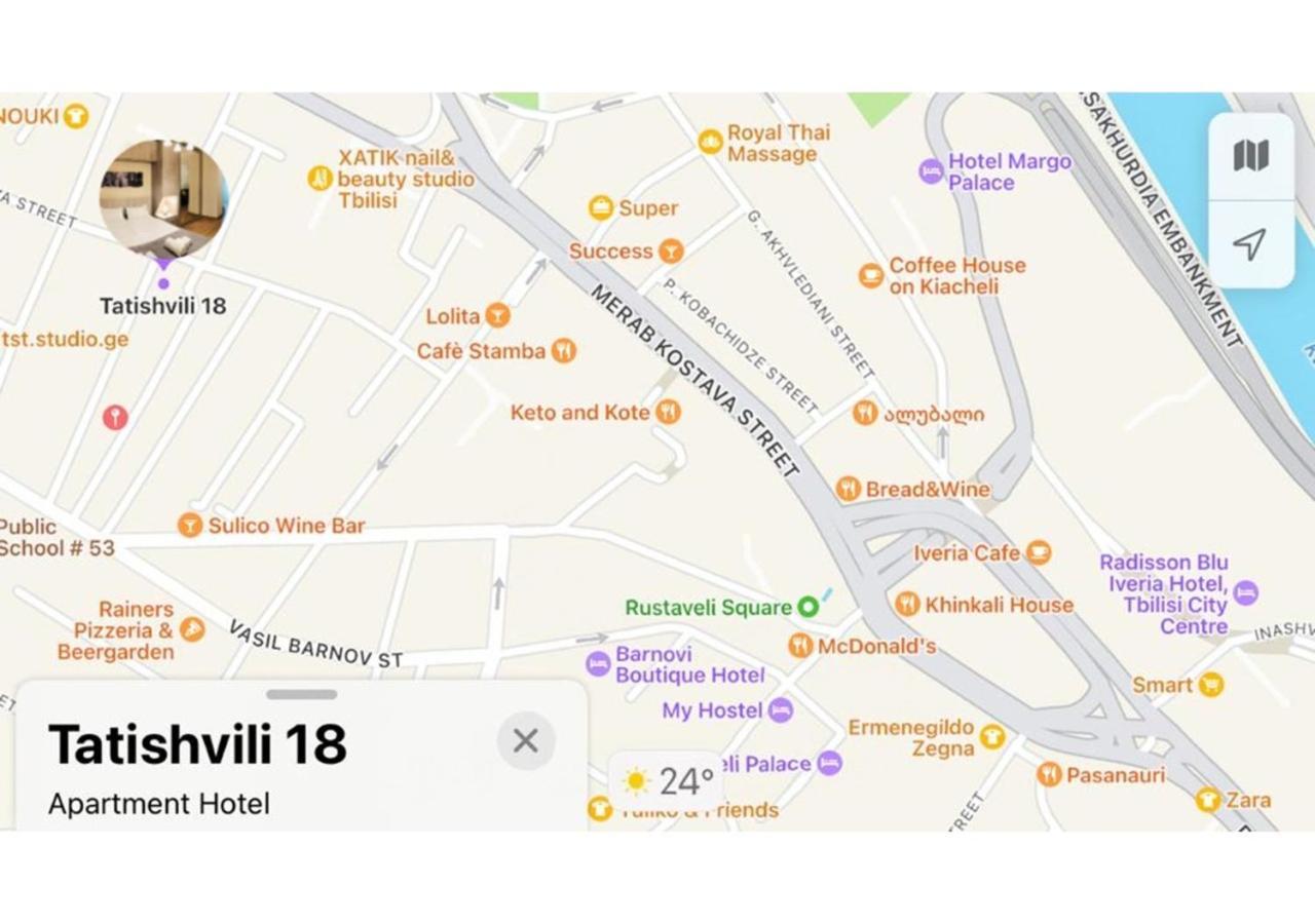 Tatishvili 18 Тбилиси Экстерьер фото